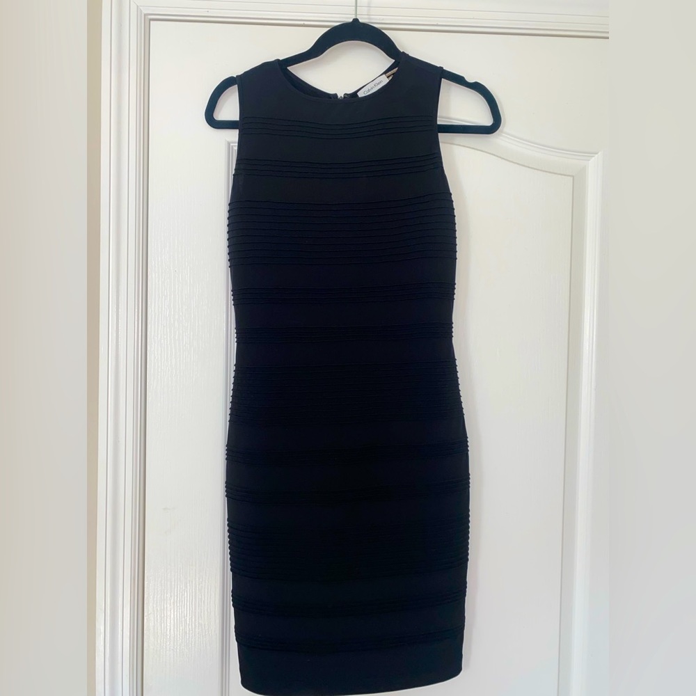 Calvin Klein black dress. Size 4P